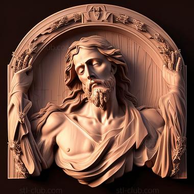 3D model st jesus (STL)